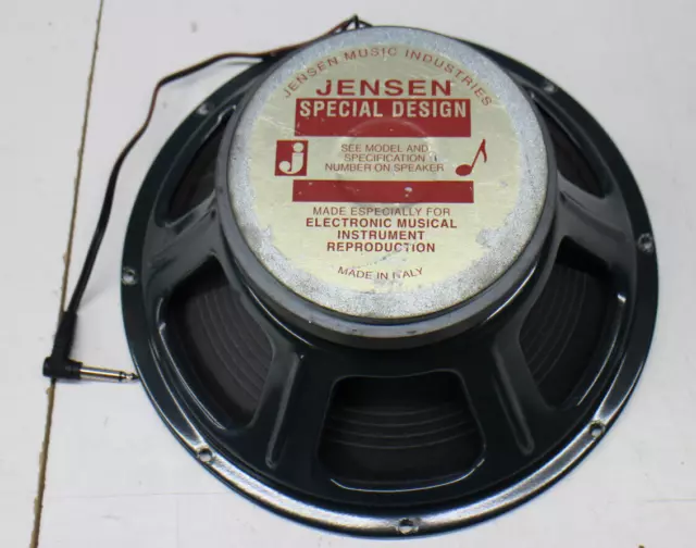 Jensen C12K 12" 8 ohm Speaker Jensen C12K 12" 8 ohm Speaker