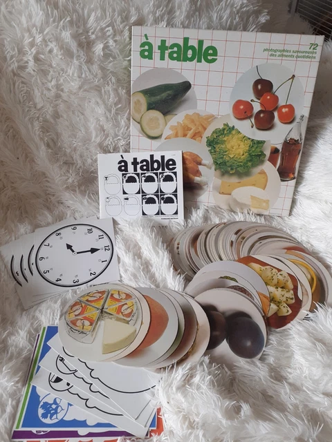 ANCIEN JEU de DOMINO des LETTRES en carton fort - 64 cartes 7