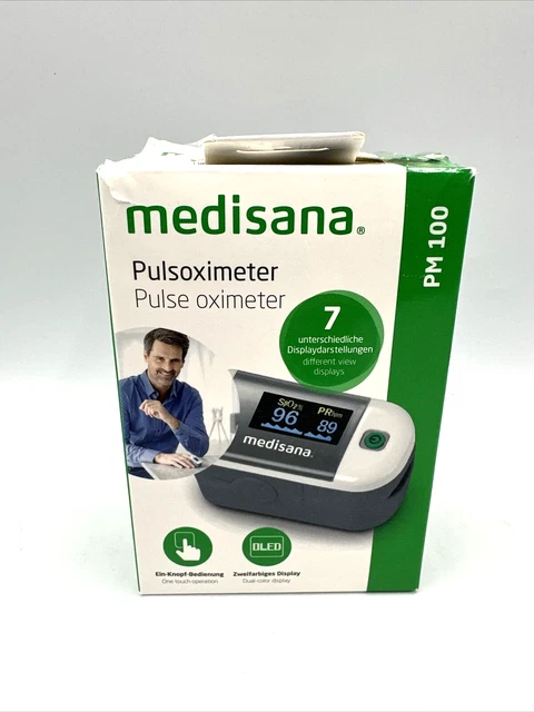 medisana PM 100 Pulsoximeter | Fingeroximeter | Messung der Sauerstoffsättigung