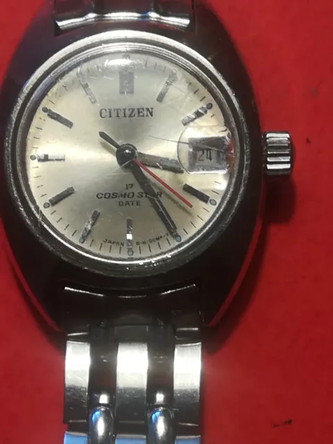 Citizen CosmoStar Orologio  donna. vintage Movimento Meccanico Japan