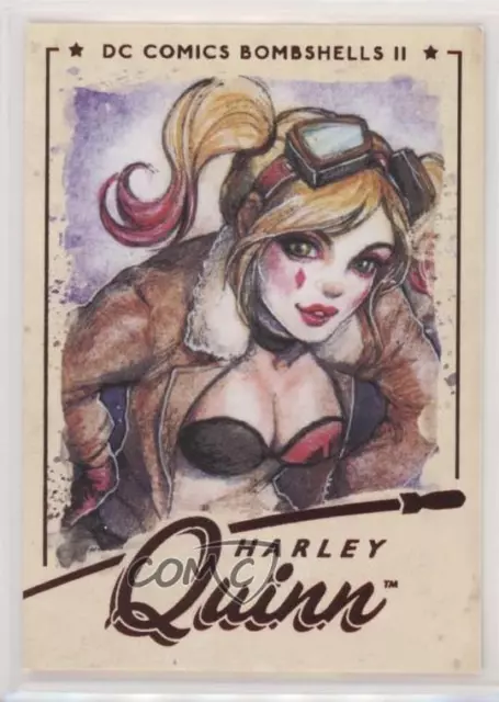 2018 Cryptozoic DC Bombshells Series II Harley Quinn #02 4et