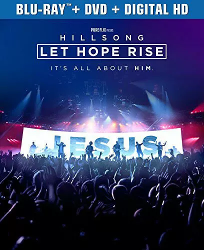 Hillsong: Let Hope Rise (Blu-ray, DVD, Digital HD. 2016) w/Slipcover New Sealed