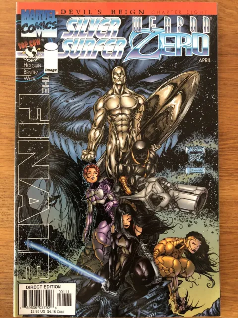 Silver Surfer Weapon Zero #1 Marvel/Image (Apr’97) Devils Reign Chpter 8