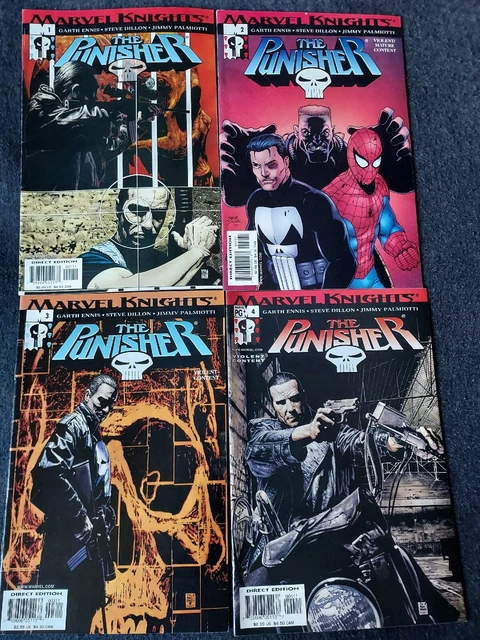 Punisher #1-37 (Marvel Knights 01-03) :Complete Series: Ennis 2