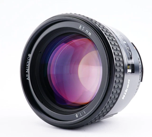 NEAR MINT Nikon AF NIKKOR 85mm f/1.8 Portrait Lens From Japan