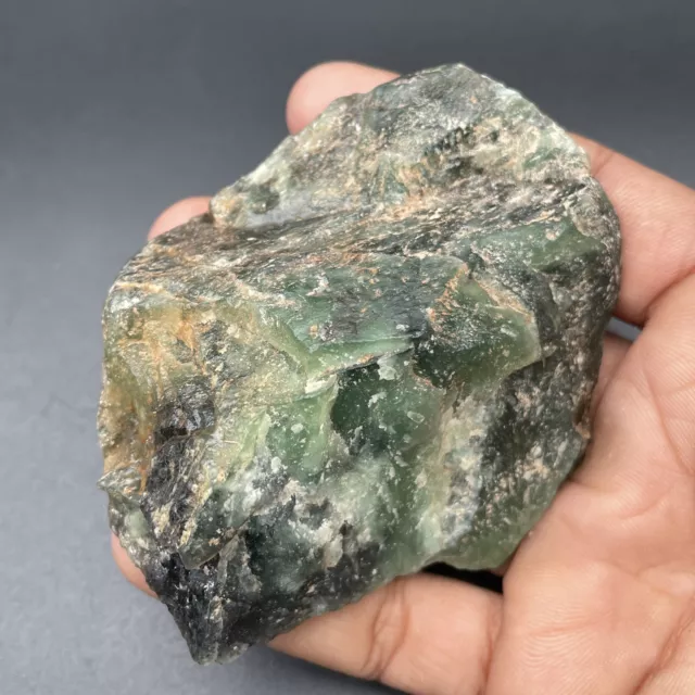 765 Cts Natural Deep Green Serpentine Rough loose Gemstones