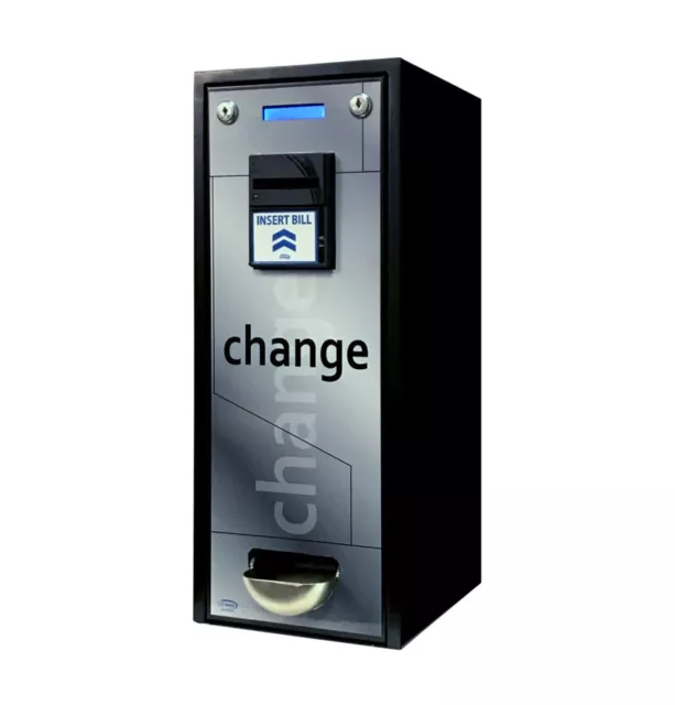 Dollar Bill Changer Coin Vending Machine Fits 1,000 Coins ($250) or US  Seaga