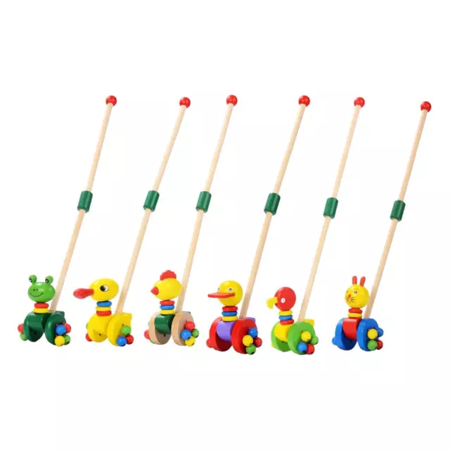 Schiebe-Laufspielzeug aus Holz, Lernspielzeug für Babys