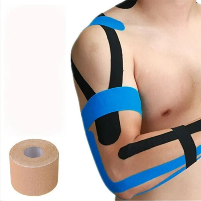 10cm×5M roll Farbe Physio Tape Kinesiologie Sport Klebeband Kinesiotape Bandage 2