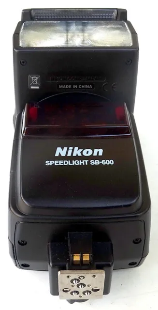 Nikon Speedlight SB-600 Flash Unit w/ SS-600 Case Top Shape! SB600 Shoe Mount