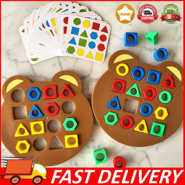 Montessori Toy Color Sensory Matching Game Toy for Kids Interactive Battle Game