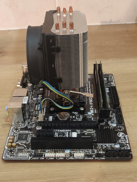 GIGABYTE GA-F2A68HM-HD2 MOTHERBOARD Combo AMD A6-6400K 4GB Ram