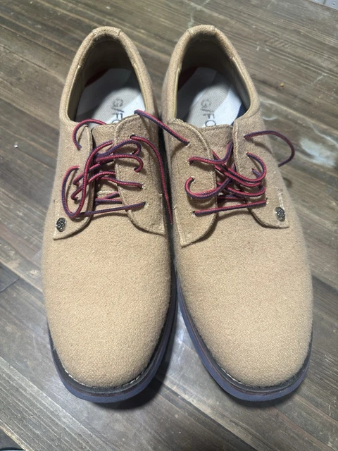 G/Fore Limited Edition Gallivanter Golf Shoes Mens 10.5 Camel‎ Hair Spikeless G/Fore Men main image 2