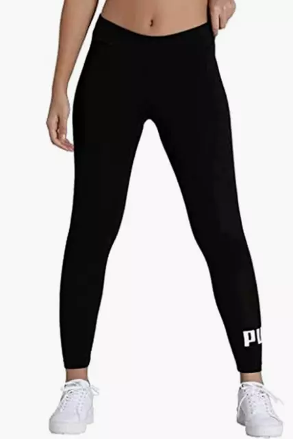 PUMA WOMEN'S ESS Logo Leggings Size M Brand New £13.99 - PicClick UK