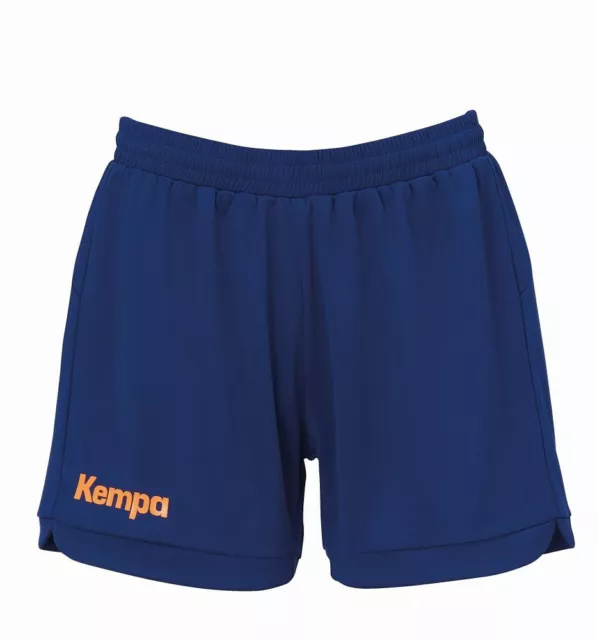 Kempa Handball Sports Training Womens Ladies Prime Shorts Dark Blue