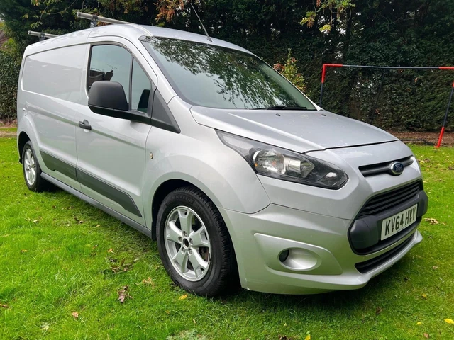 2014 FORD TRANSIT CONNECT 1.6 TDCI 115 TREND SILVER LWB FSH 2 KEYS No VAT