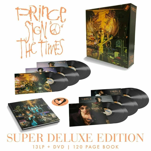 PRINCE SIGN &O& THE TIMES 2020 Limited Edition SUPER DELUXE 13 Vinyl LP ...