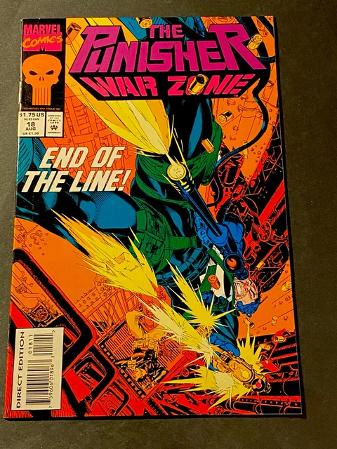 The Punisher War Zone No. 18 Marvel Comics August 1993 Mint