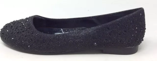 Annie Shoes Womens Eagle Ballet Flat Round Toe Studded Size 7.5 M US