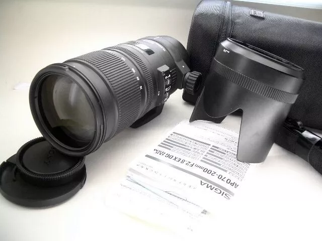 70-200mm F2.8 OS lichtstark Sport Tiere Portrait SIGMA APO EX DG HSM für Sony A