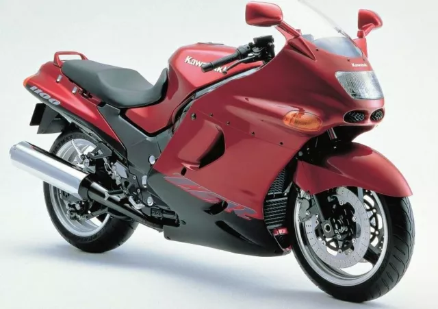 Manuale Officina Kawasaki Ninja ZX11-ZZ R1100 1993-2001 ENG PDF