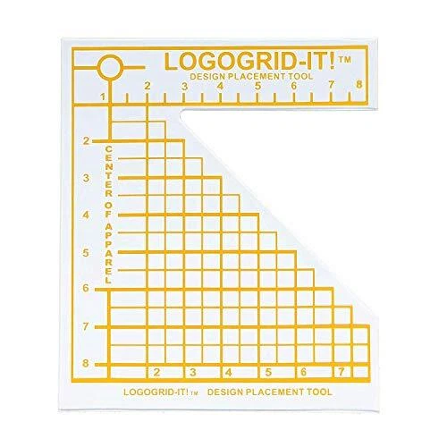 Logo Grid It - Perfectly Place All Images on Your Shirt.