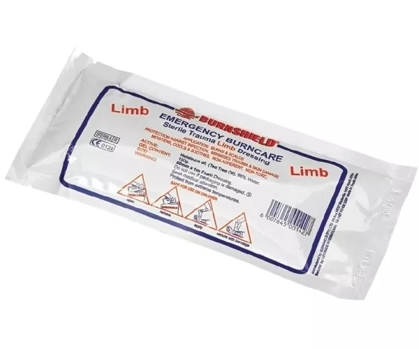 Burnshield Burn Gel Trauma Limb/Neck  Dressing 5cm x 1m