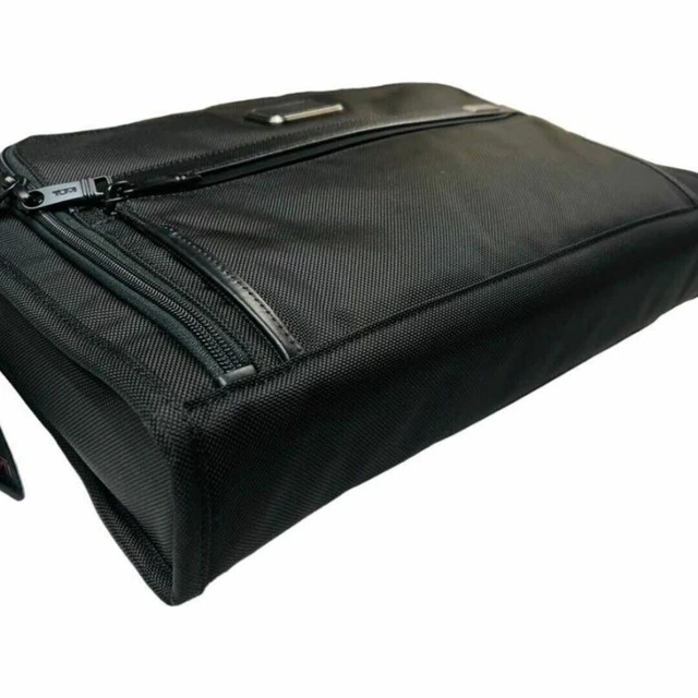 TUMI ALPHA 3 Business Bag Slim Deluxe Portfolio Black 117301-1041 2