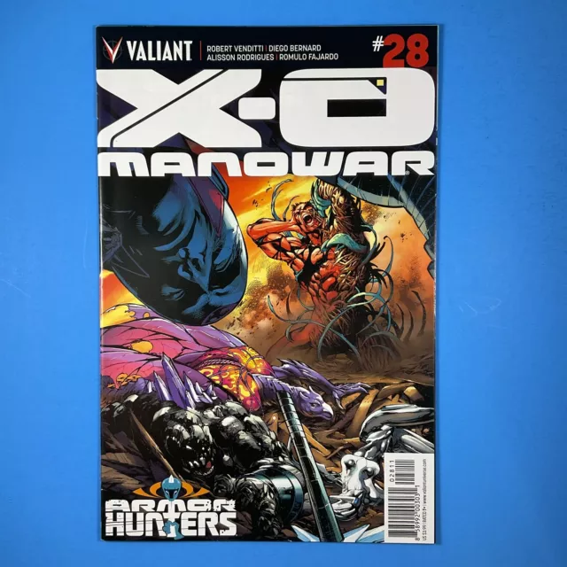 X-O Manowar #28 Cover A First Printing VALIANT COMICS ENTERTAINMENT 2014