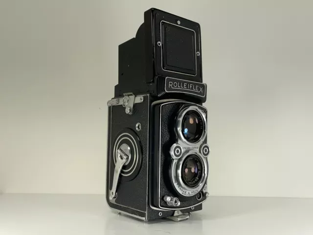 [ EXC+ 4 pour CET Âge ] Rolleiflex 3.5A 6x6 Tlr Appareil Photo Tessar 75mm F/3.5 2