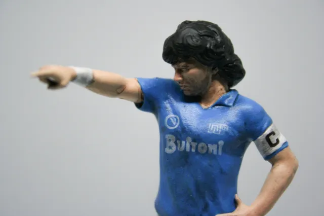 Diego Armando Maradona statua 10 CM Statuetta miniatura maglia del napoli calcio