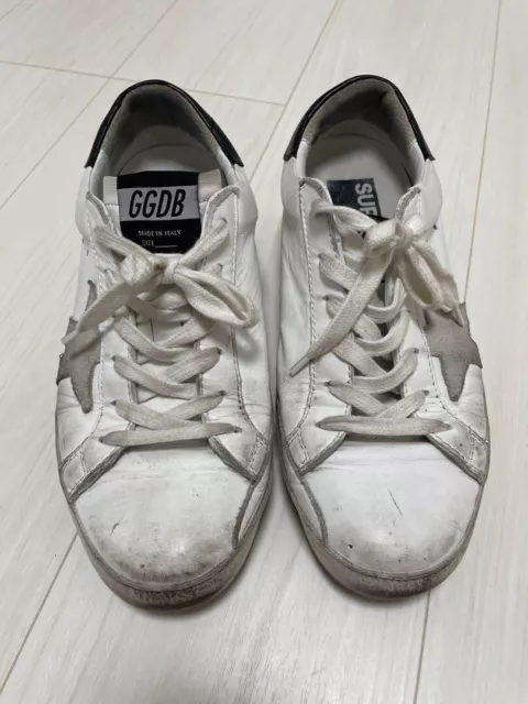 GOLDEN GOOSE GGDB SUPERSTAR White Leather EU:37 US:7 Women Sneakers