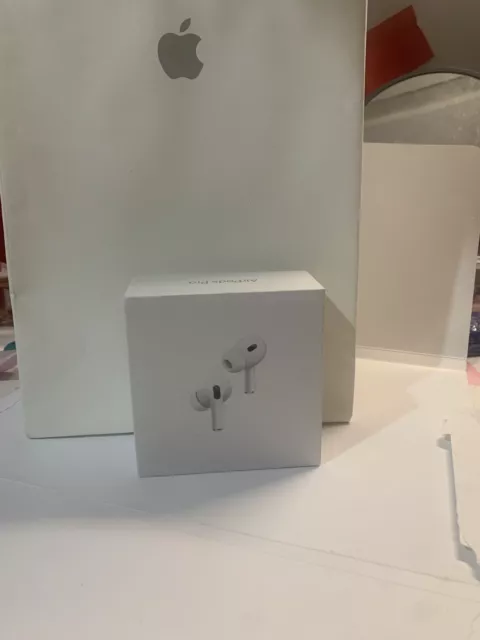 Apple AirPods Pro 2nd Generation with MagSafe Wireless Charging Case - White
