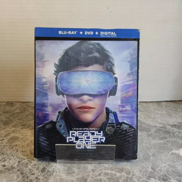 Ready Player One Blu-Ray/DVD/Digital HD Target Deslizador Lenticular + Contenido Bonus