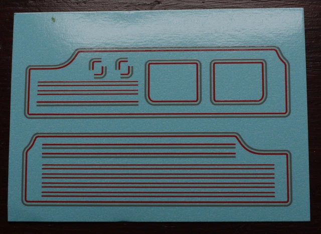 Mixed Traffic Lining Transfers For Hornby Dublo And Wrenn Locomotives