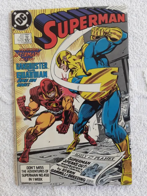 Superman (Jan 1988, DC) #27 NM 9.4