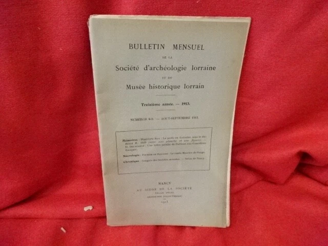 Bulletin Histoire Et Archéologie Bretagne 1957 – Régionalisme – État Correct