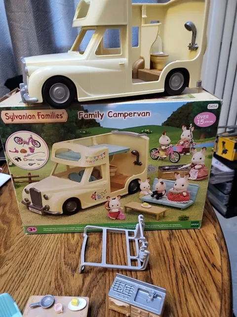 SYLVANIAN FAMILIES FAMILY Campervan 5454 Boxed 9.99 PicClick UK