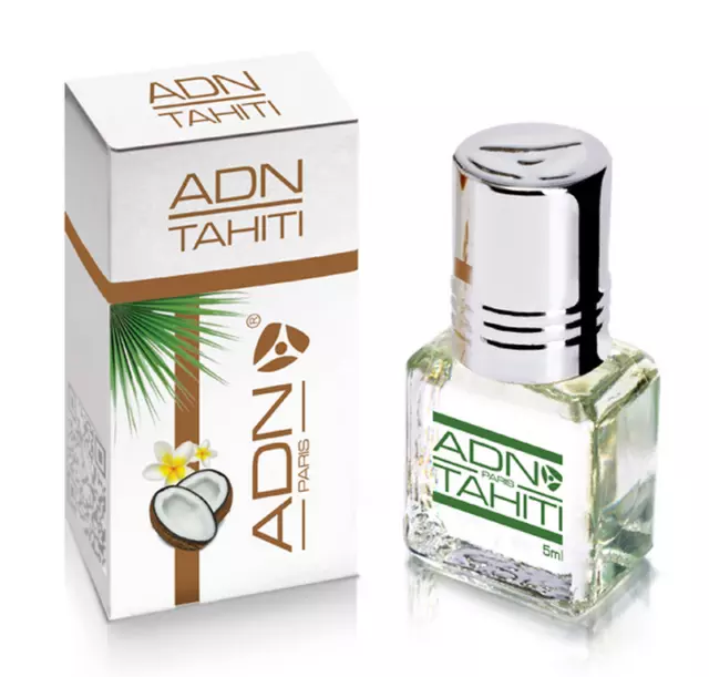 ADN PARIS Parfüm Öl TAHITI 5ml Orientalisch & Arabisch *Kokosnus Oud Amber Musk*