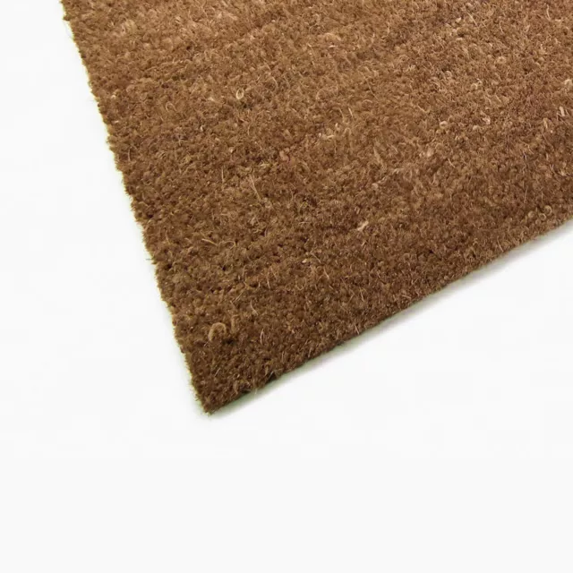 Heavy Duty Natural Coir Entrance Matting Reception Foyer Door Mat 17mm 2