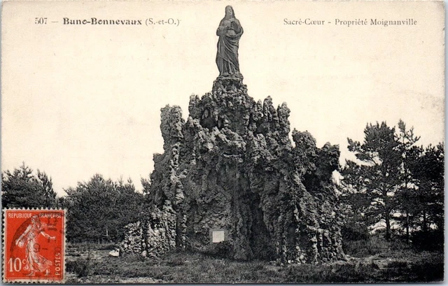 91 BUNO BONNEVAUX  carte postale ancienne [REF 54977]