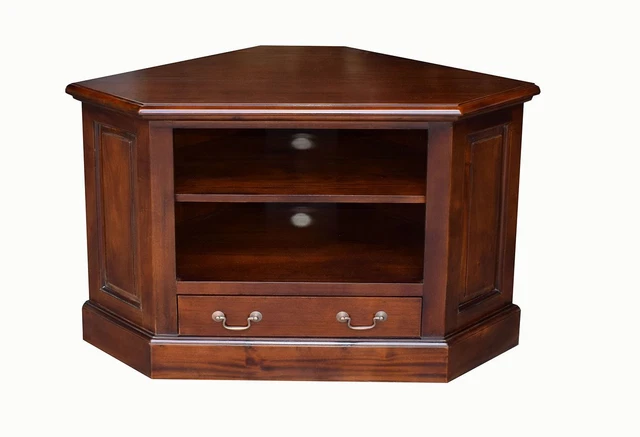 Mahogany corner on sale tv unit