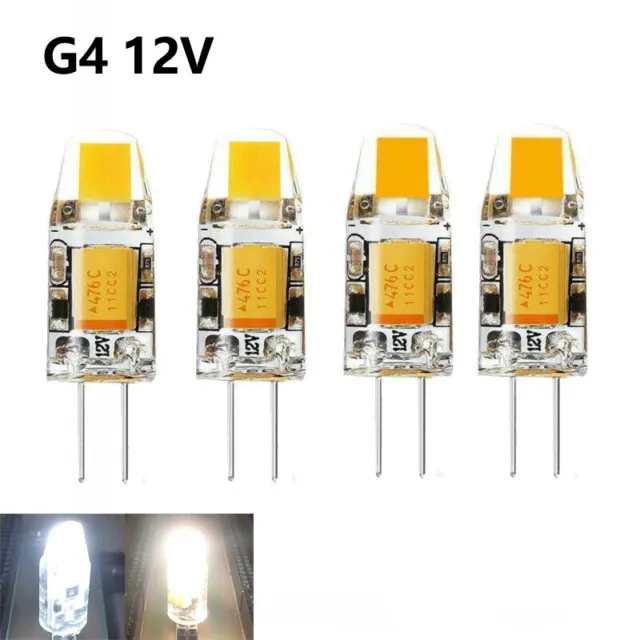 G4 COB LED Lichte 1W 12V AC =Halogen Lamp 10W 20W Warmweiß Kaltweiß Dimmbar