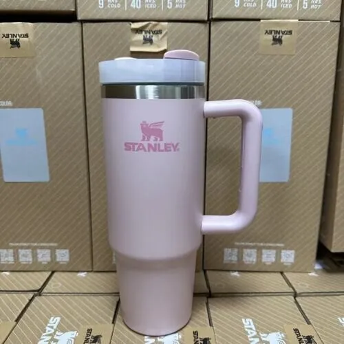 Stanley Dining | Nwt Stanley Limited Edition The Quencher Travel Tumbler- Alpine Beige, 30oz | Color: Cream | Size: 30 oz | Biermanl22's Closet