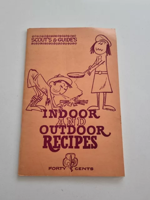 Scouts and Guides Indoor & Outdoor recipe cook book