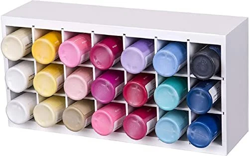 Bandeja de almacenamiento de pintura ArtBin 6828AG almacenamiento de suministros de arte y artesanía súper cartera sistema...