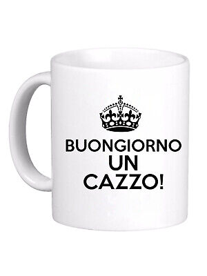 Tazza Stampata Divertente Idea Regalo Mug Simpatica Stampa Caffe Rianimazione 