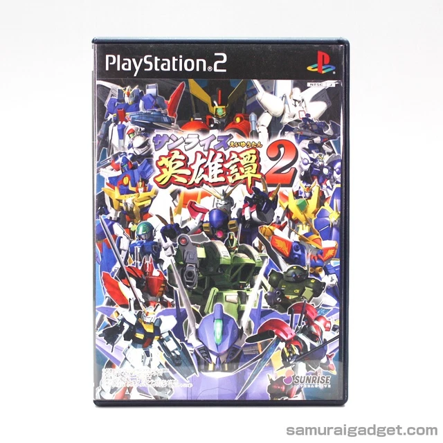 Sunrise Eiyuutan R – PS2 – NTSC-J (Japon) – Complet – Très Bon état