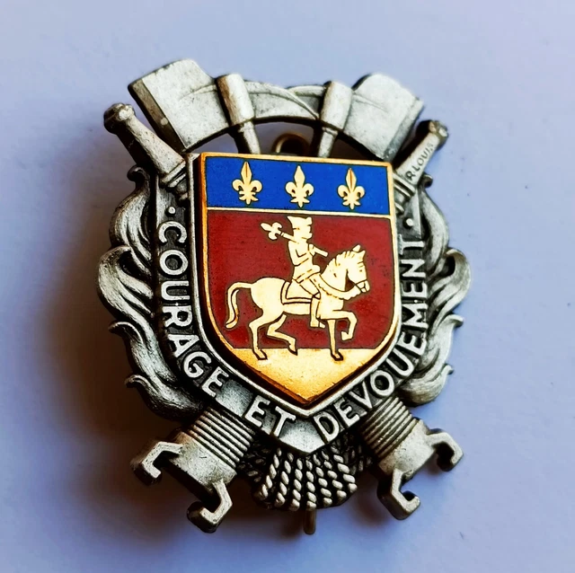 Badge Logo Tête de Fourche Vélo Ancien Vintage LAPIERRE - Pièce de Collection - Collection