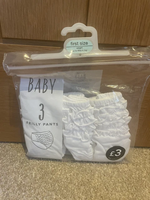 Asda baby frilly pants sale